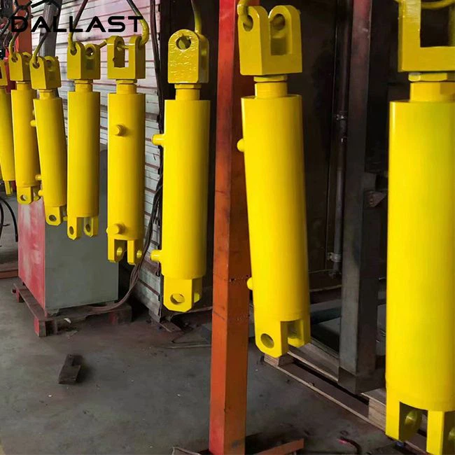 Dobbeltvirkende hydraulisk sylinder for landbruksutstyr