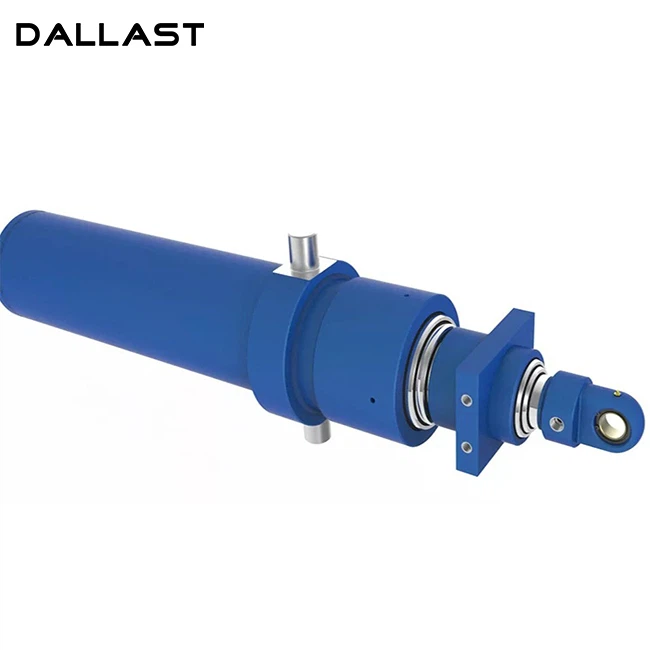 Horisontal hydraulisk ram