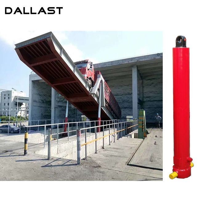 Telescopic Hydraulic Cylinders for  landfill truck tipper(001)
