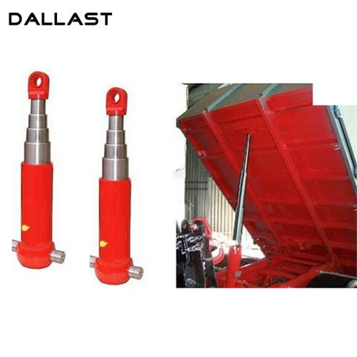 3 trinns hydraulisk sylinder for dumper